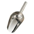 thumbnail image 1 of VEFSU Ice Scoop for Freezer, Metal Ice Scooper, Stainless Steel Flour Scoop, Ice Cube Scoop, 7.5" Metal Scooper with Round Bottom for Ice Machine Kitchen Flour Bar Party Wedding Pet Dog Food, 1 of 3