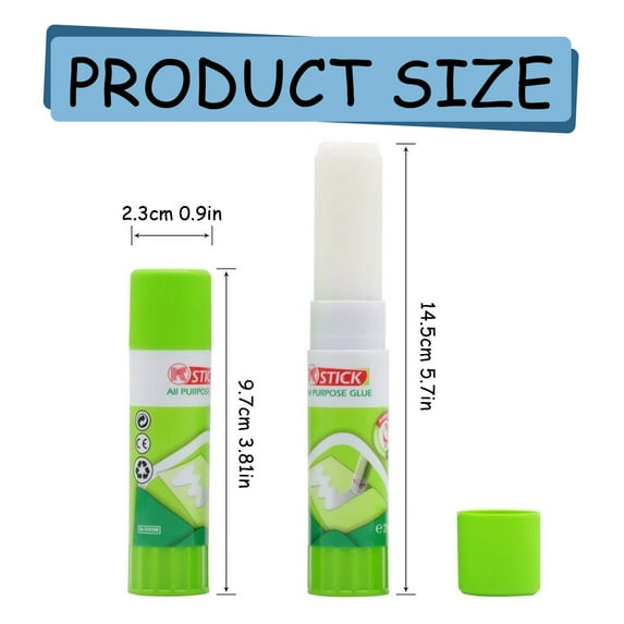 VEFSU Large Glue Sticks, Glue Sticks, 3D Printer Glue Stick, Large Glue Stick, Pdr Glue Sticks, 3D Printer Glue, Glue Stick, Moldable Glue, Bulk Glue Sticks, 3D Printing Glue, Permanent Glue Stick