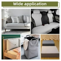 VEFSU Leather Repair Tape Patch, Vinyl Patch, 2Pcs 8 X 11 Inch Self-Adhesive Fabric Patch Grey, Linen Repair Patches for Sofas Tote Bags Furniture Car Seats Clothes Tents