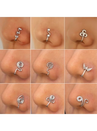 Fake clip on nose ring clearance