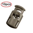 thumbnail image 1 of VEFSU Plastic Spring Cord Locks for Drawstring,10Pcs Single Hole Spring Toggle Stopper,Fastener Toggles for Shoelaces, Drawstrings, Paracord, Bags, Clothing, and More,Shoelace Clips, 1 of 3