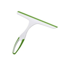 VEFSU Shower Squeegee for Shower Glass Doors, Car Window Windshield Mirror Tile Cleaner Cleaning Wiper Scraper Tool with Hanging Hook for Cleaning Bathroom, Shower Walls, Sink, Mirror