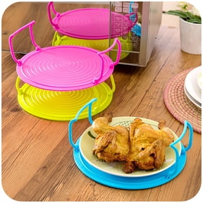 VEFSU Stackable Oven & Microwave Tray Rack – With Legs for Ventilation – Ideal for Steaming, Baking, and Cooling – Space-Saving Design for Small Kitchens