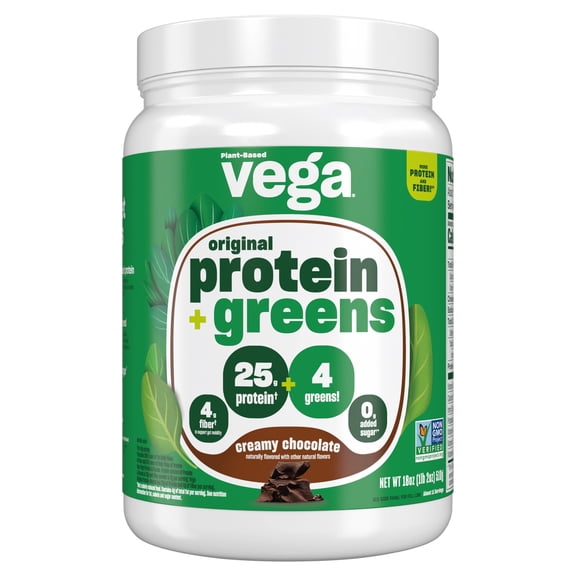 Vega Protein and Greens Chocolate Supplement, 25g