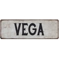 thumbnail image 1 of VEGA Vintage Look Rustic Chic Metal Sign 8x24 108240036059, 1 of 1