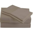thumbnail image 1 of VEGAS HOTEL COLLECTION 1 Piece Duvet Cover/Quilt Cover { Zippered Closure } 1000 Thread Count- Silky Soft Egyptian Cotton, Color Taupe (Solid) - Queen Size, 1 of 5