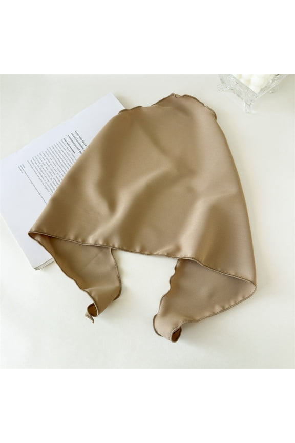 5 PCS Hair Bandanas for Women, Boho Tie-Back Triangle Head Scarf with 4 Snap Hair Pins, Versatile Hair Scarf Headbands for Daily Wear, Parties, Vacations