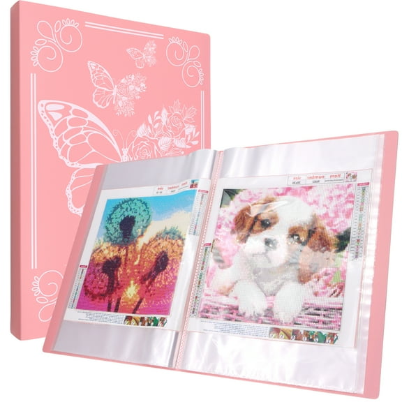 VEGCOO A3 127” x 171” x 05” Pink Polypropylene Artwork Portfolio Case