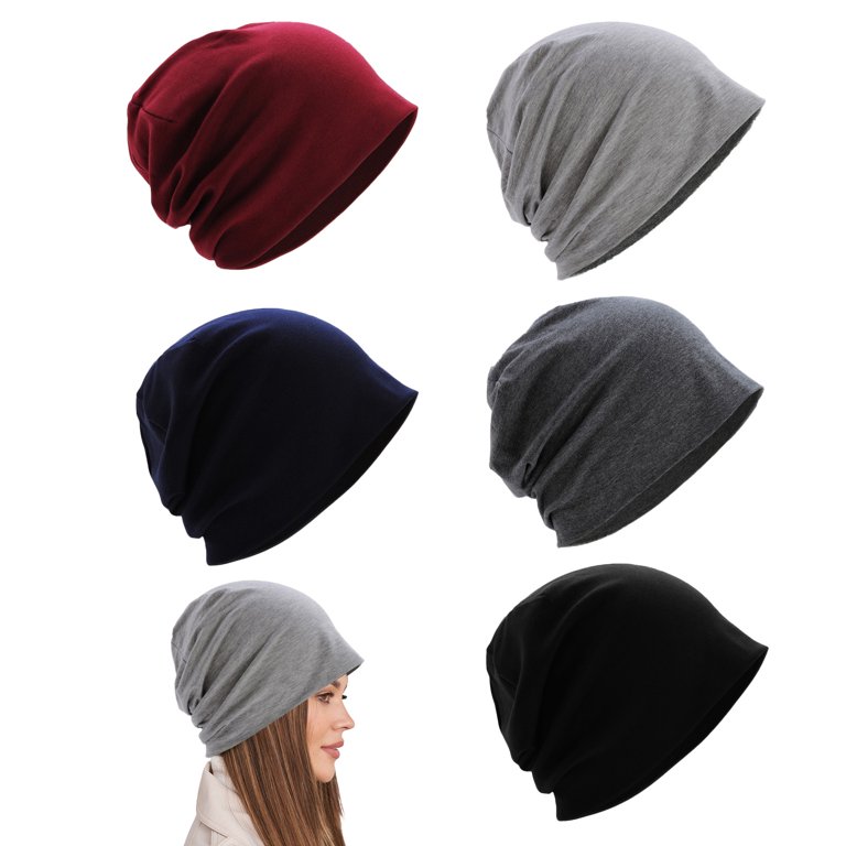 VEGCOO Cotton Slouchy Beanie for Men & Women - Soft  display picture 2