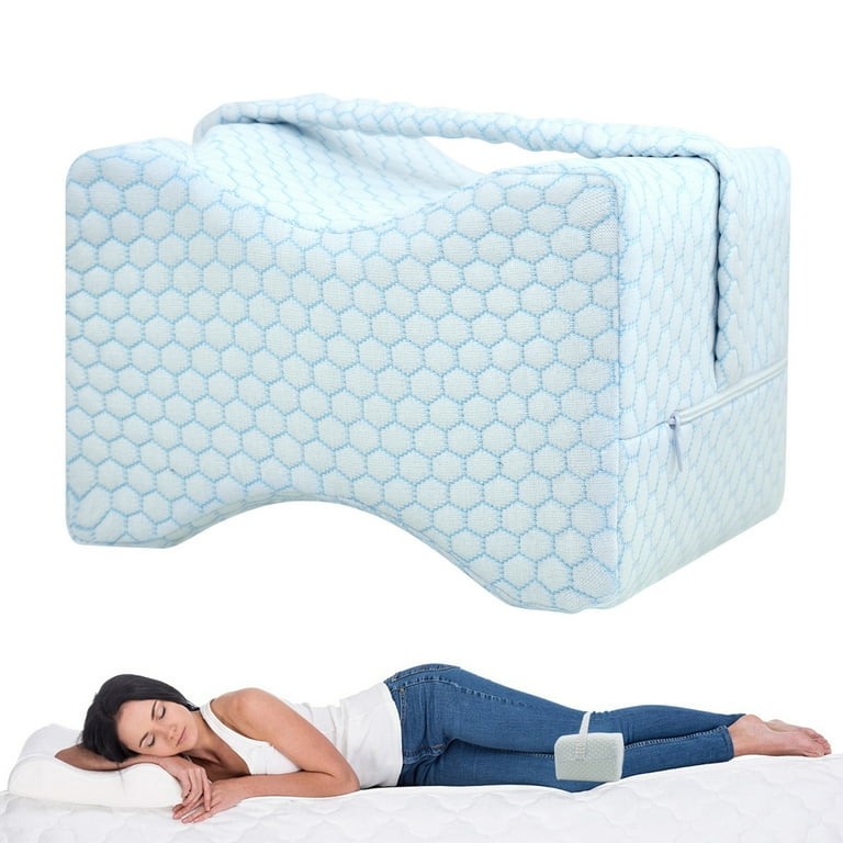VEGCOO Knee Pillow for Side Sleepers,Cooling Leg Pillow for