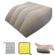 VEGCOO Leg Elevation Pillow, Inflatable Leg Rest Pillow for Elevating Legs, Leg Support Pillow, Leg Wedge Pillow for Sleeping, Improve Circulation Reduce Swelling