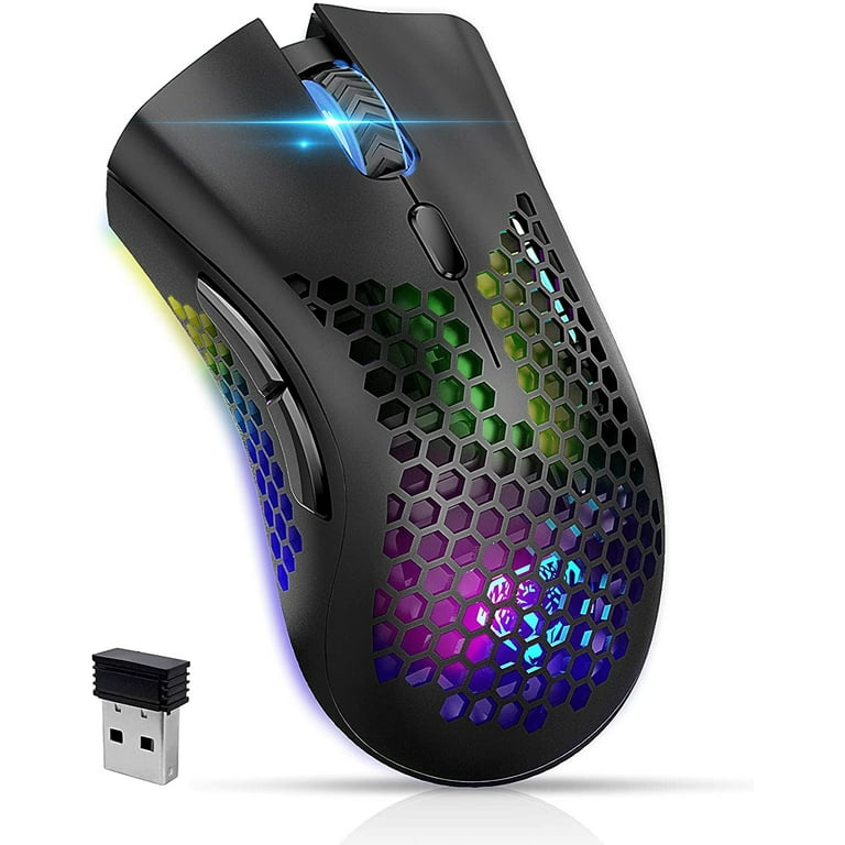 Best Wireless Gaming Mouse Under 650, RechargEable Mouse With 500 mAh  battery