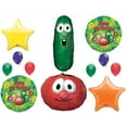 thumbnail image 1 of Anagram Veggie Tales Birthday Balloon Decorating Kit, 12 Pieces, Mylar & Latex, Multicolor, 1 of 1