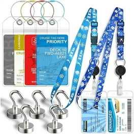 10 Pack Cruise Luggage Tags for Carnival Cruise NCL Norwegian Cruise Line MSC Cruises Princess Cruises Cruise Essentials Cruise Accessories Must Haves Silver Walmart