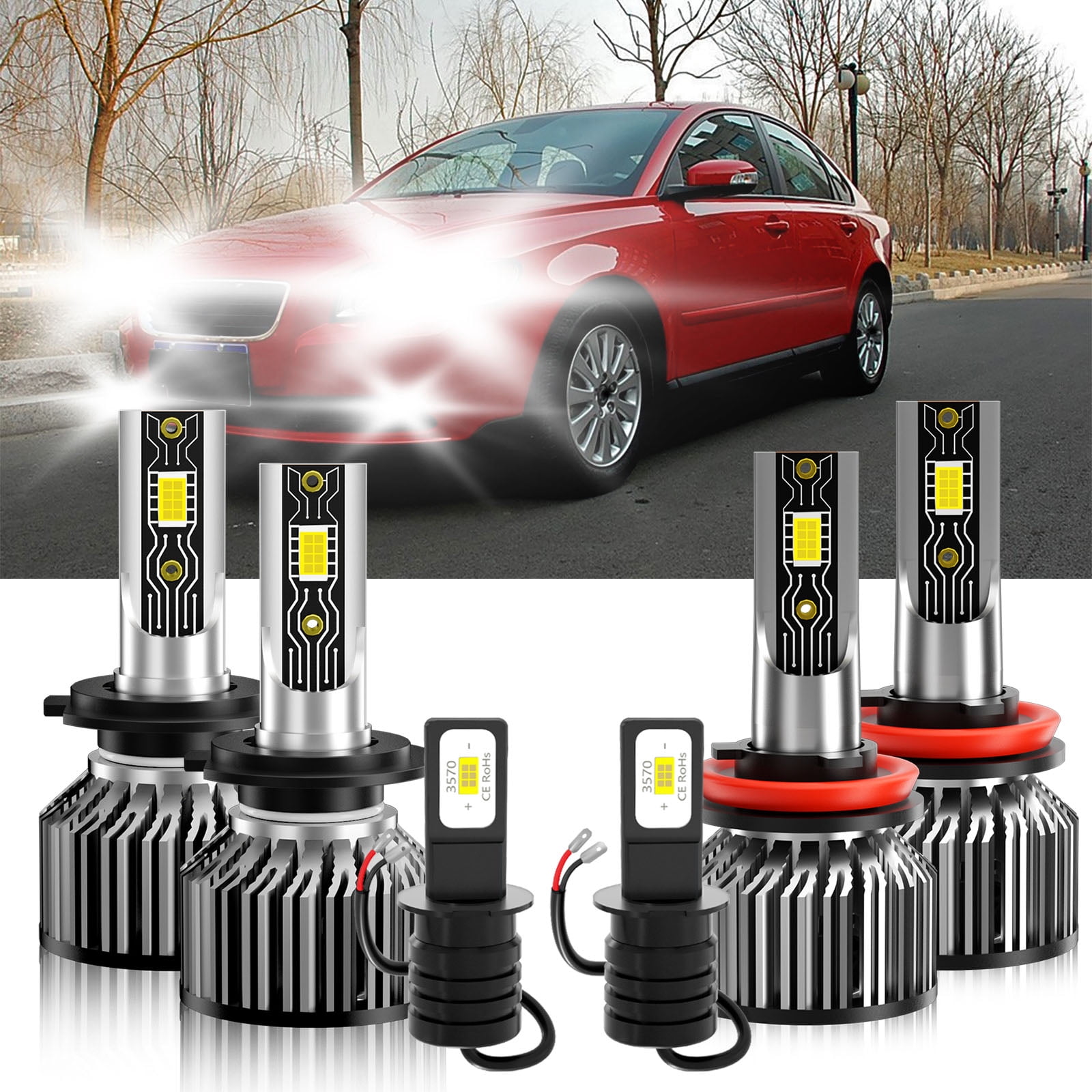 Pack LED VOLVO S60 I (384) 2.5 T AWD (2004 à 2010) – Pack Ampoules Extérieur main image 1