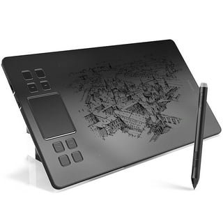 VEIKK VK1060 Drawing Tablet, 10 x 6 inch Graphics Tablet with 8 Shortcut Keys, 8192 Levels Battery Free Pen Supports Tilt Function, Work for Digital