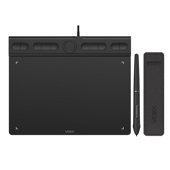 VEIKK Graphics Drawing Tablet VK850 8x5 inch Digital Art Pad for Mac,Windows,Linux and Android16384 Pressure