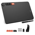 thumbnail image 1 of VEIKK VO1060 Drawing Tablet with 16384 Levels Pressure Pen,10x6 inch Digital Tablet for Mac,Windows,Linux, 1 of 11