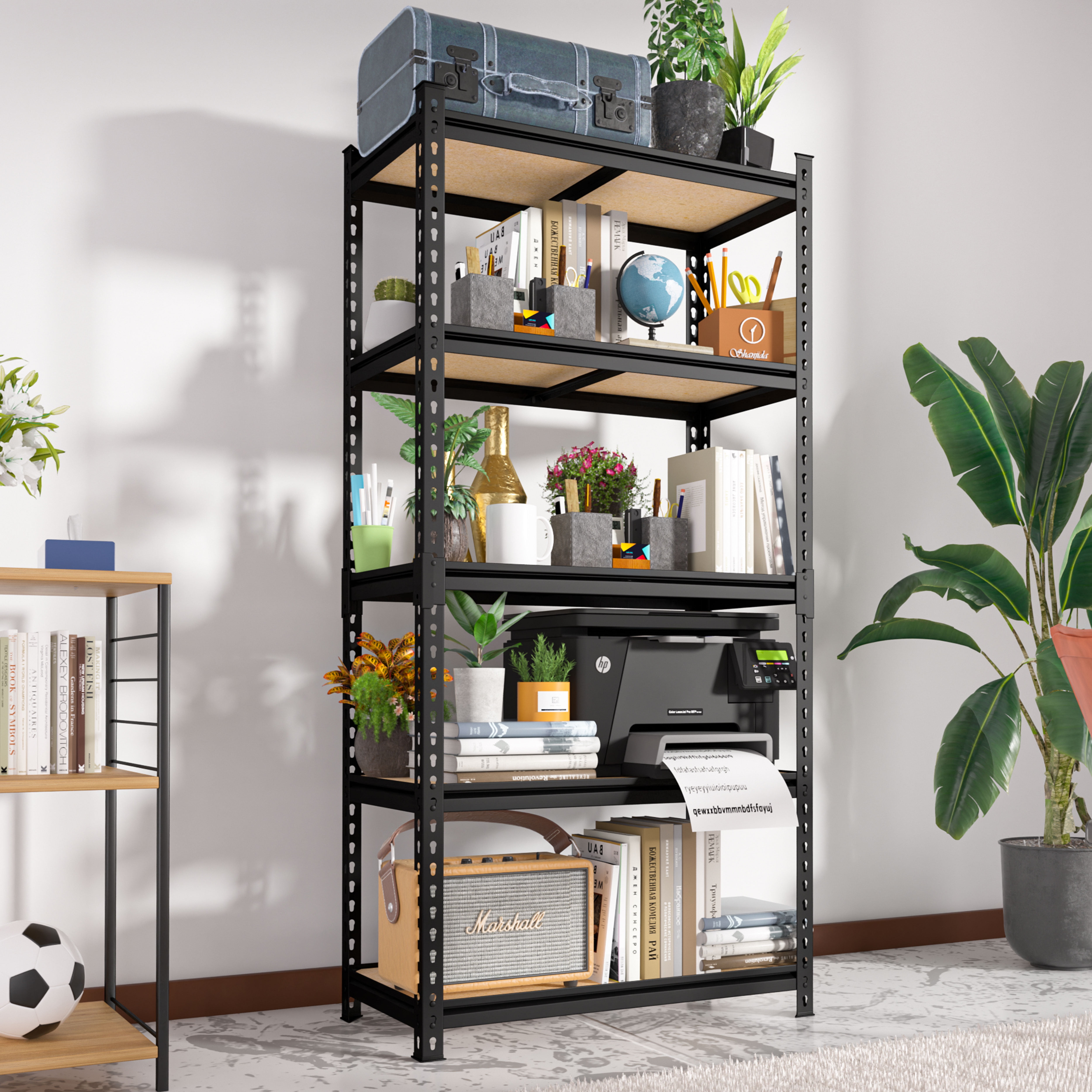 Large Storage Racking Shelf VEIKOUS 5-Tier Storage Rack - 36
