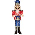 thumbnail image 1 of VEIKOUS 5ft Christmas Nutcracker Drumming Soldier Decoration, Xmas 3D Outdoor & Indoor Lighted Decor for Holiday, Party, 1 of 10