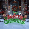 thumbnail image 1 of VEIKOUS 6ft Merry Christmas Sign, Lighted Xmas Decorations  Indoor & Outdoor W/5-Meter Power Cord for Holiday Backyard Party, 1 of 12