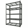 thumbnail image 1 of VEIKOUS 72 "H 5-Tier Wire Mesh Shelving, Adjustable Heavy Duty Storage Rack w/3000Lbs Load Capacity for Garage Basement Shop, Black, 1 of 13