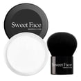 thumbnail image 1 of Veil Primer Powder with Kabuki Brush – Mineral Makeup Setting & Mattifying Loose Powder for Combination, Oily, and Sensitive Skin, 2pc Set, 1 of 9