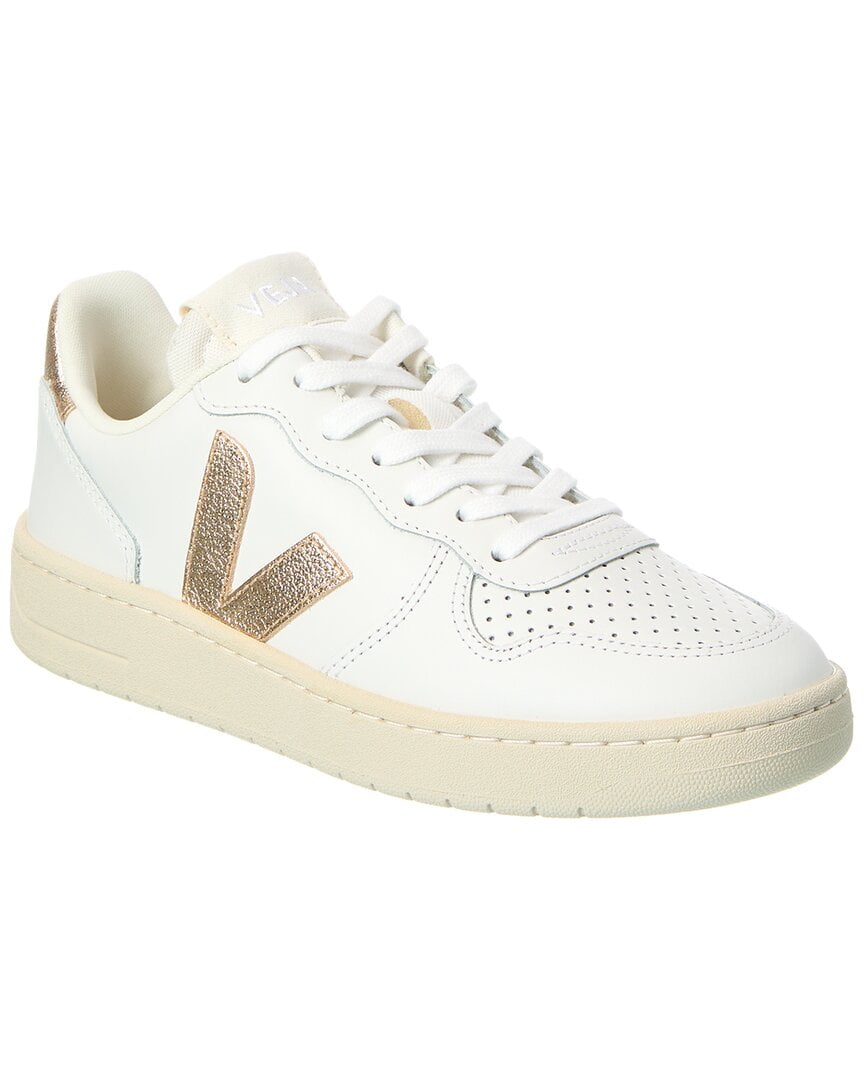 VEJA V-95 O.T. Leather Sneaker, 39, White - Walmart.com