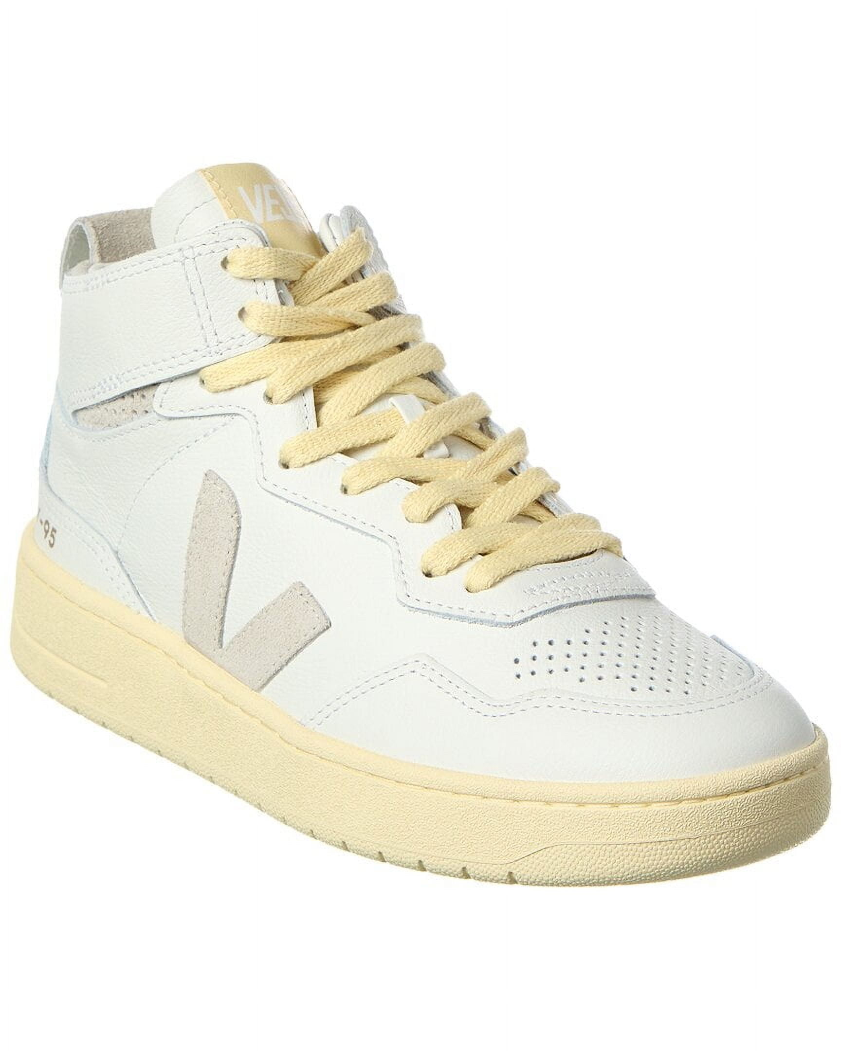 VEJA V-95 O.T. Leather Sneaker, 36, White - Walmart.com