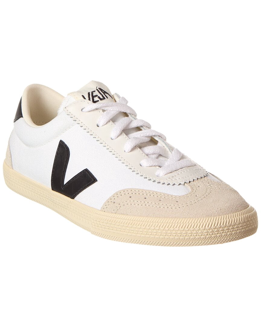 VEJA Women's Volley Sneaker, White/Black, 9 - Walmart.com