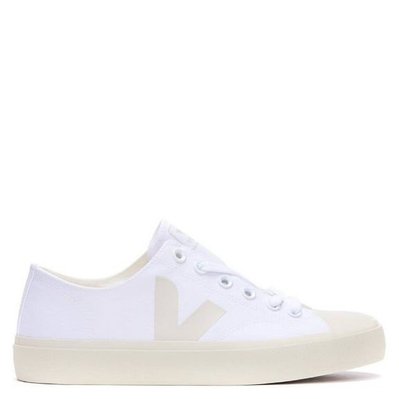 VEJA Women's Wata II Low Sneaker, White/Pierre, 4