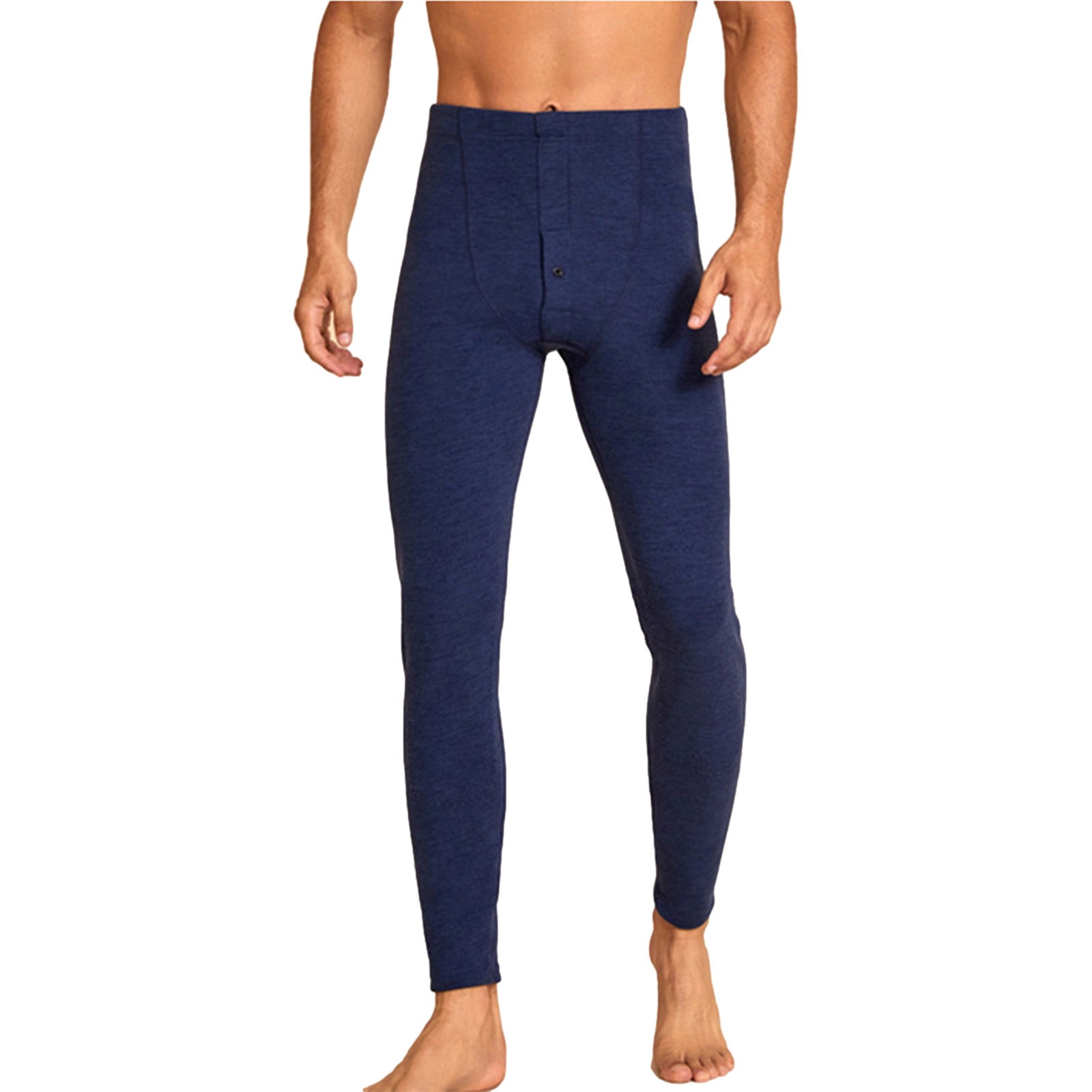 VEKDONE 2024 Clearance Thermal Underwear for Men Soft Long Johns Cotton