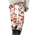thumbnail image 1 of VEKDONE 2024 Clearance Halloween Print Leggings for Women Casual Graphic High Waisted Trousers Lightweight Comfy Yoga Tights Fall Trendy Slimming Sweatpants, 1 of 5