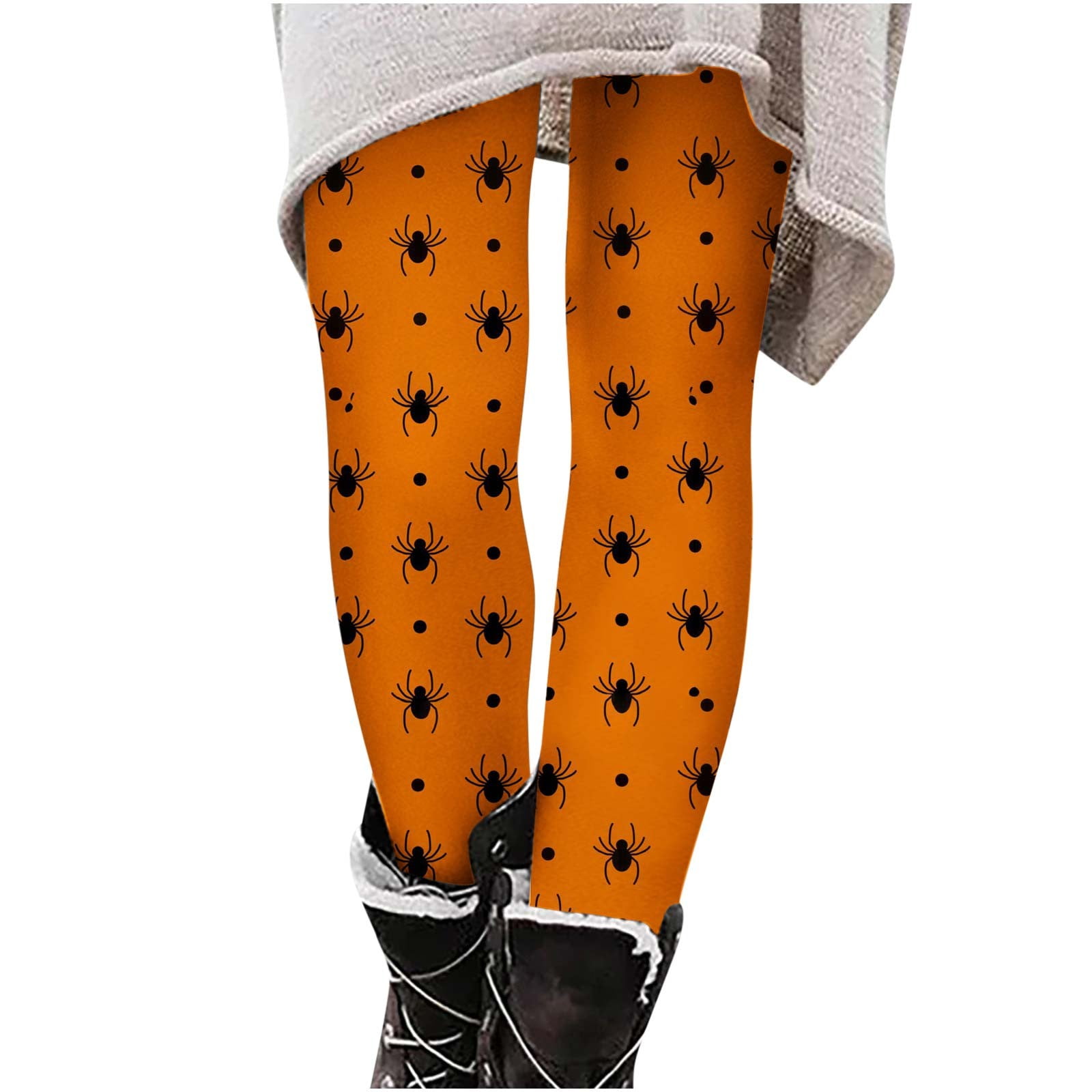 Women's Halloween Print Leggings 2025 - High Waisted, Stretchy Yoga Pants For Workout, Parties & Fall Outfits
