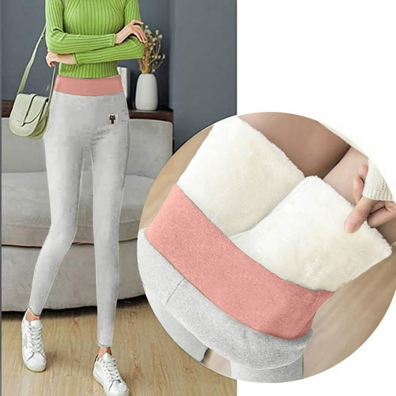 VEKDONE 2025 Clearance Winter Leggings for Women Fleece Lined Base Layer Thermal Underwear Bottoms Wicking Winter Thermal Insulated Leggings