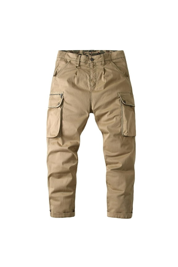 2025 Ripped Jeans Men Hip Hop Stretch Denim Pants Casual Long Pants Moto Biker Washed Jeans Trousers B Khaki,Medium