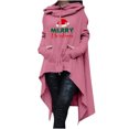 thumbnail image 1 of VEKDONE Christmas Hoodie Sweatshirts for Women 2024 Clearance Sale Trendy Print Long Sleeve Pullover Blouse Casual Medieval Vintage Tops with Pockets Iregular Hem Cloak Robe, 1 of 4