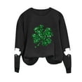 thumbnail image 1 of VEKDONE Long Sleeve Sweatshirts for Women 2024 Clearance My Valentine has Paws Funny Letter Graphic Pullover Teen Girl Loose Fit Outdoor Date Blouse Red S, 1 of 4