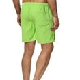 thumbnail image 1 of VEKDONE Men's Casual Shorts Elastic Waisted Drawstring Beach Shorts Solid Color Home Shorts with Pockets Lounge Shorts, 1 of 4
