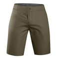 thumbnail image 1 of VEKDONE Men's Suit Shorts Summer Fashion Solid Color Loose Fit Dressy Short Pants Straight Leg Comfy Cargo Shorts Work Office Crop Sweatpants Army Green 33, 1 of 9