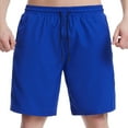 thumbnail image 1 of VEKDONE Mens Workout Shorts Summer Outdoor Running Quick Dry Shorts Casual Stretchy Drawstring Athletic Shorts with Pockets Solid Color Sports Shorts, 1 of 6