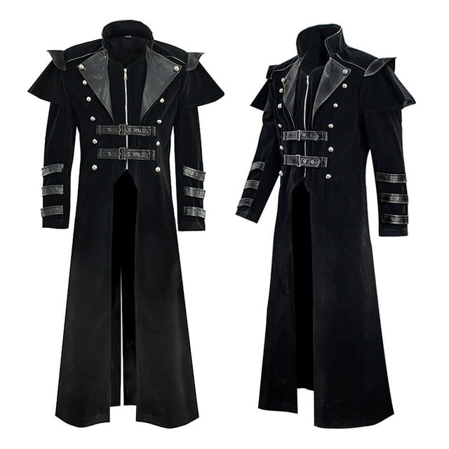 VEKDONE Prime Day Deals 2023 Clearance Men's Steampunk Victorian Coat ...
