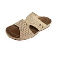 thumbnail image 1 of VEKDONE Sandals for Women Women's Fashion Casual Summer New Color Matching Thick Bottom Heightening Beach Wedge Slippers, 1 of 9