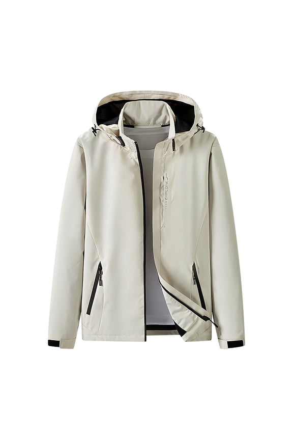 Softshell Jacket for Women With Hooded Fall Waterproof Windproof Lightweight Windbreaker Casual Outdoor Hiking Camping Plus Size Jackets with Pockets