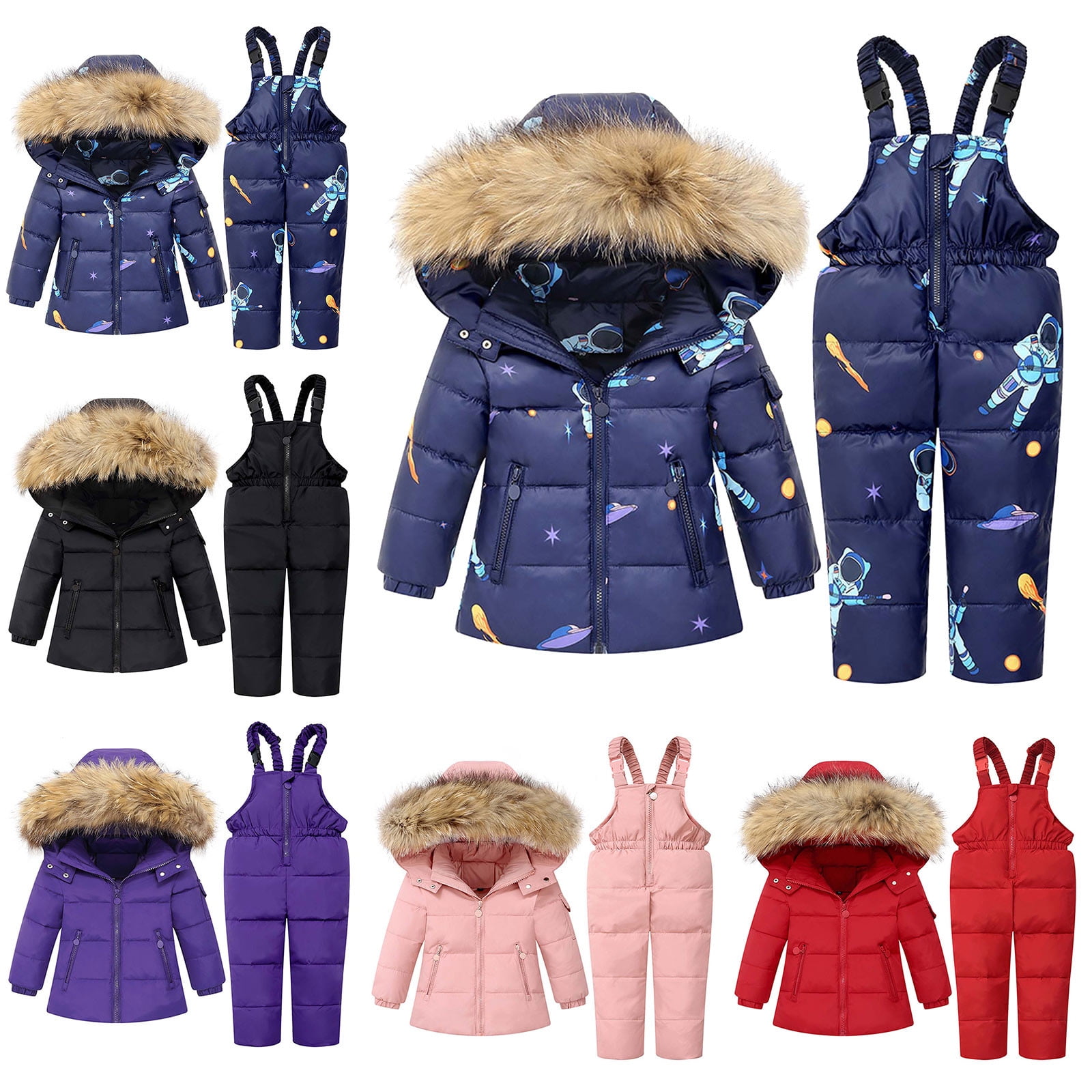 VEKDONE Winter Savings Clearances Child's Baby Boy's Girl's Down Warm