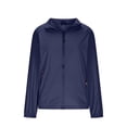 thumbnail image 1 of VEKDONE Women Plus Size Full Zip Up Jackets Lightweight Collared Long Sleeve Coat Casual Sun Protection Outwear with Pockets Solid Thin Coats, 1 of 6