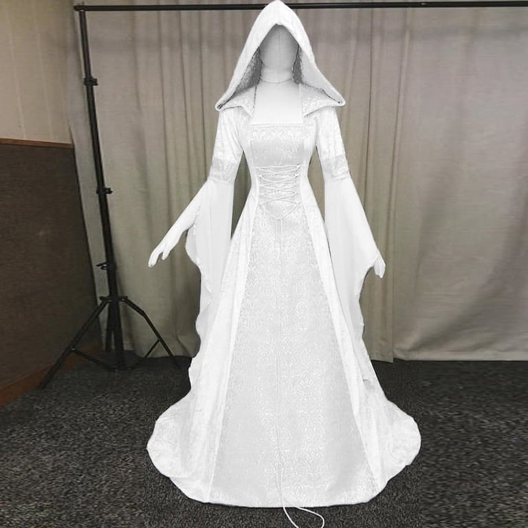 sachin and babi light blue dress VEKDONE Women Retro Renaissance Dresses Medieval Costume Lace Up Irish Over  Dress Peasant Fairy Dress Ball Gown Dresses Clearance 2024
