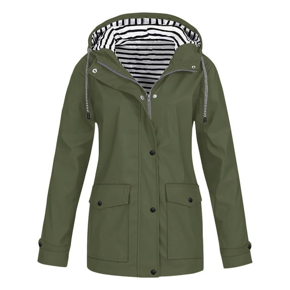 VEKDONE Women's Fleece Warm Jackets Fall Winter Long Sleeve Full Zip Up Windbreaker Lnner Liner Casual Soft Plush Coat with Pockets