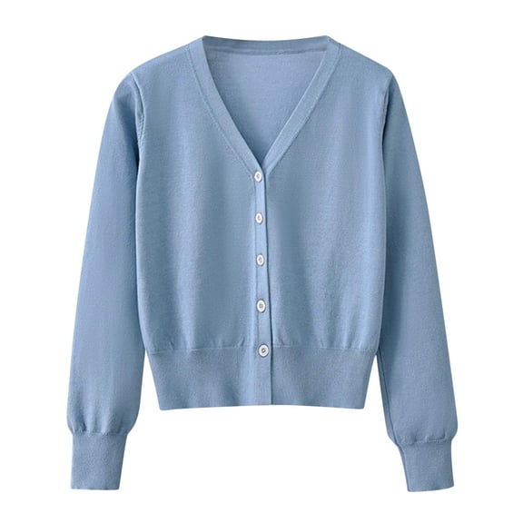VEKDONE Womens Button Sweater Cardigan Lounge Long Sleeve Comfy Sweaters Fall Winter Solid Color Lightweight Fit Clothes Elegant loose Comfy Tops Cute Knitwear