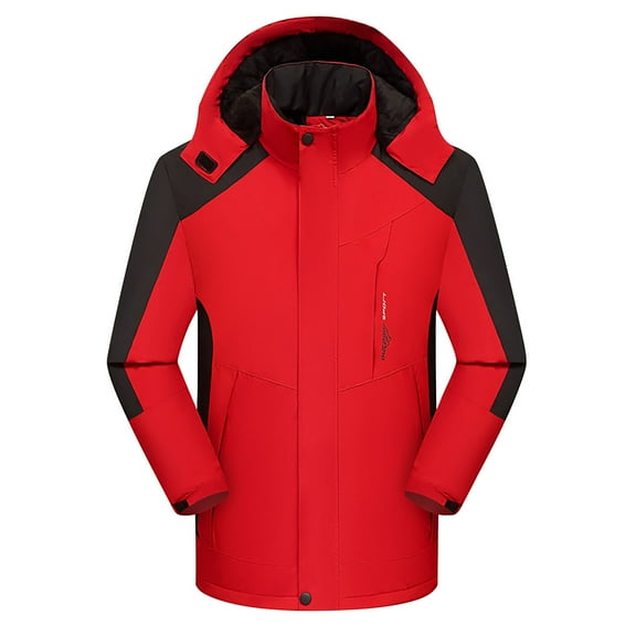 VEKDONE Womens Winter Snow Jacket Mountain Hiking Jacket Windbreaker Rain Coat Plus Size Outdoor Jacket Fleece Lined Down Coat Fall Winter Climbing Ski Warm Jackets